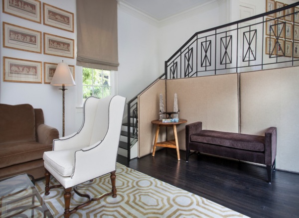 Traditional Living Room by TY LARKINS INTERIORS