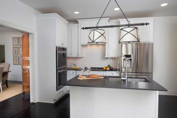 Traditional Kitchen by TY LARKINS INTERIORS