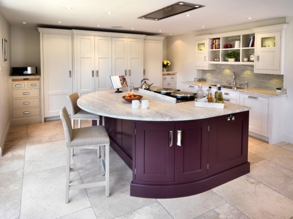 Transitional Kitchen by Kedleston Interiors