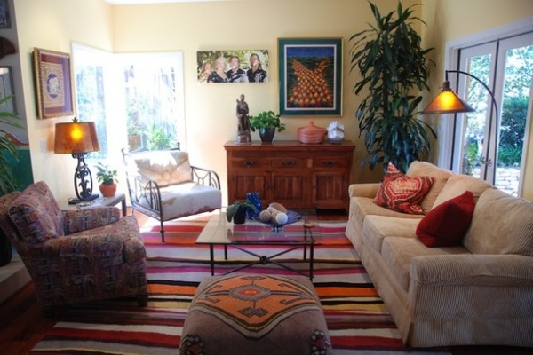 Eclectic Living Room by Bonnie McCarthy