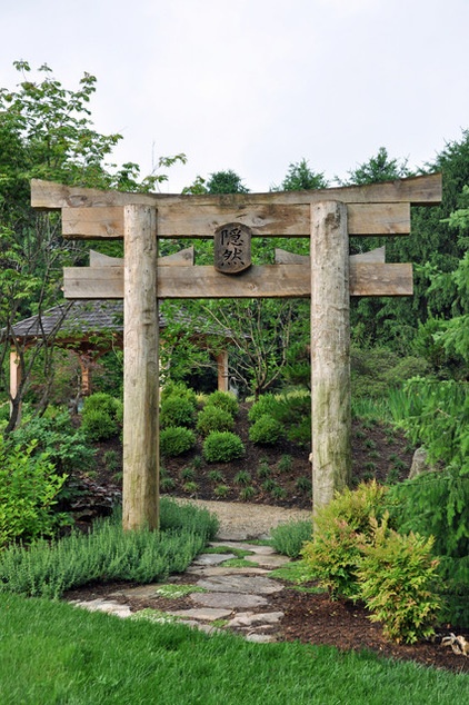 Asian Landscape by McHale Landscape Design, Inc.