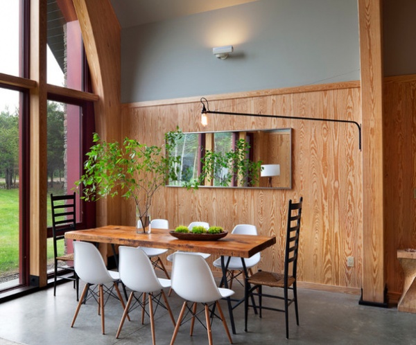 Modern Dining Room by Barlis Wedlick Architects, Hudson River Studio