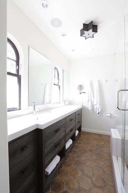 Contemporary Bathroom by Allwood Construction Inc