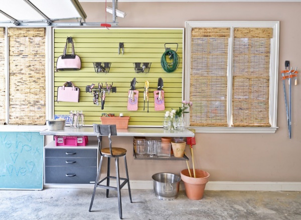 Contemporary Garage And Shed by Organized Living