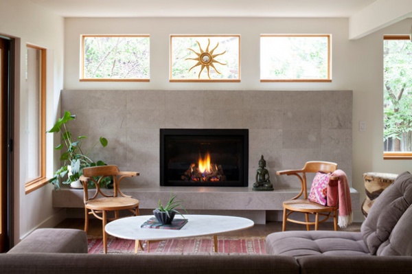 Contemporary Living Room by studiovert design