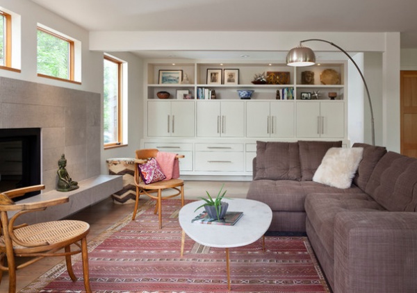 Modern Living Room by studiovert design