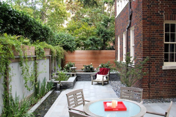 Asian Patio by JHLA / Jennifer Horn Landscape Architecture