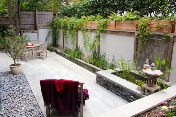 Asian Patio by JHLA / Jennifer Horn Landscape Architecture