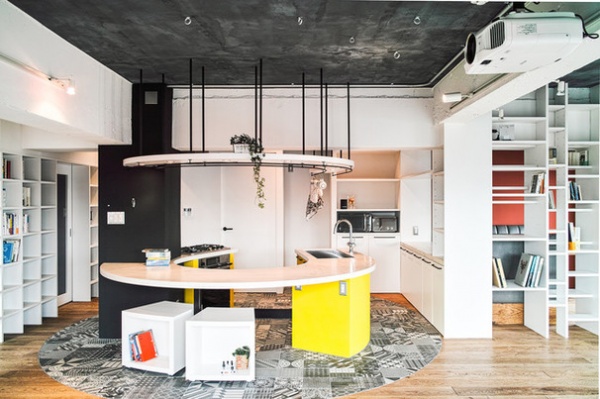 Industrial Kitchen by blue studio