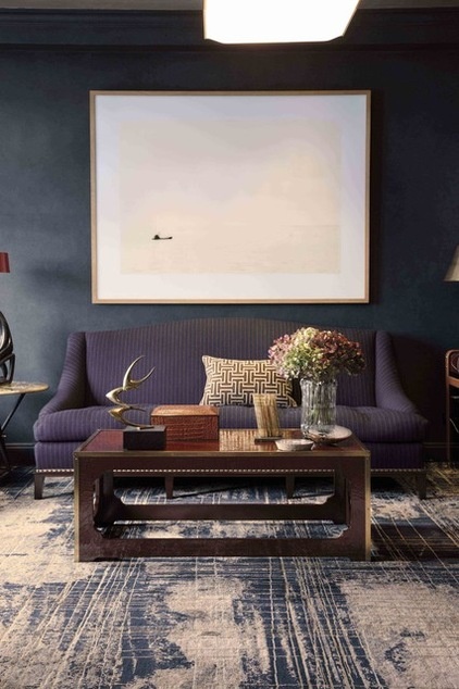 Contemporary Living Room by David Scott Interiors