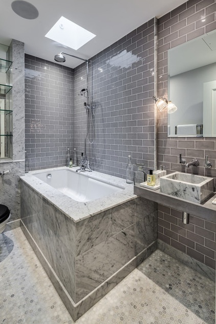 Eclectic Bathroom by Barlow & Barlow Design