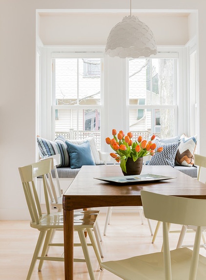 Scandinavian Dining Room by Terrat Elms Interior Design