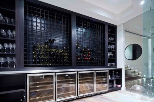 Contemporary Wine Cellar by MILAN cabinetmakers