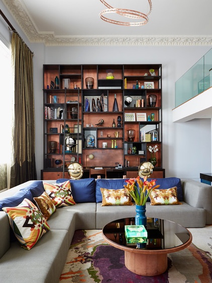 Contemporary Living Room by Violet & George