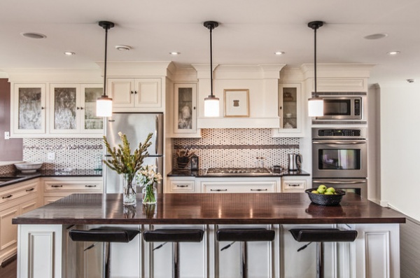 Transitional Kitchen by Becki Peckham