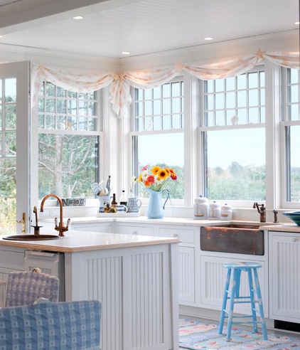Beach Style Kitchen by Donna Elle Seaside Living