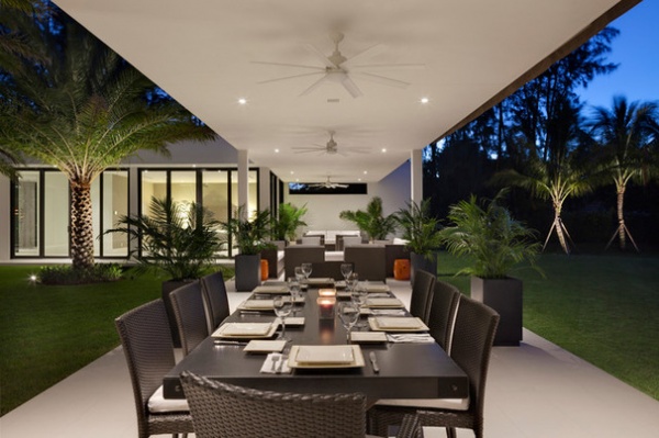 Contemporary Patio by Marc-Michaels Interior Design