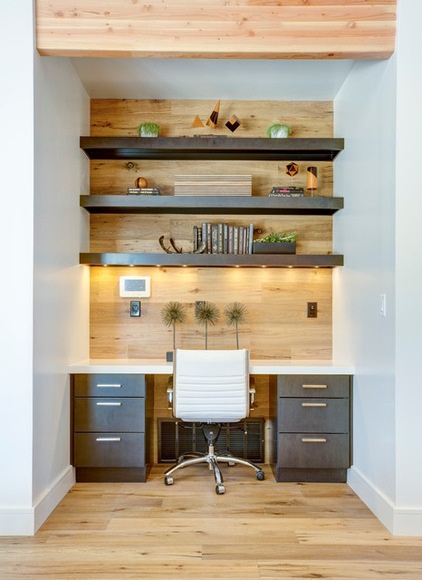 Contemporary Home Office by BLACKBOX design studios