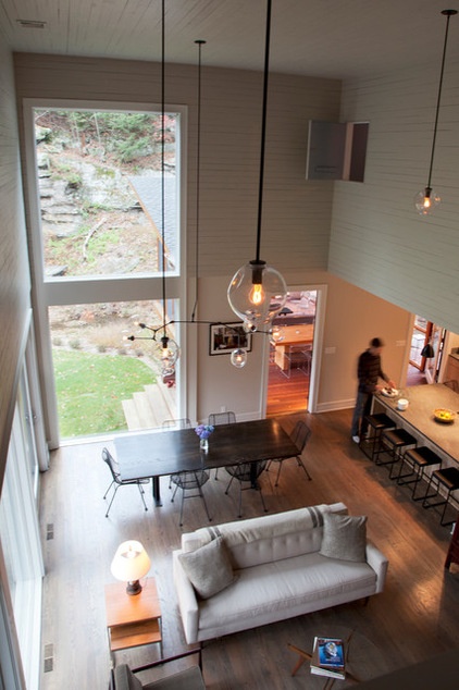 Contemporary Dining Room by Hall Smith Office_Architecture