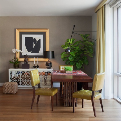 Contemporary Dining Room by Robert Granoff