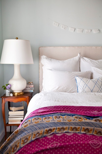 Transitional Bedroom by Liz Daly Photography