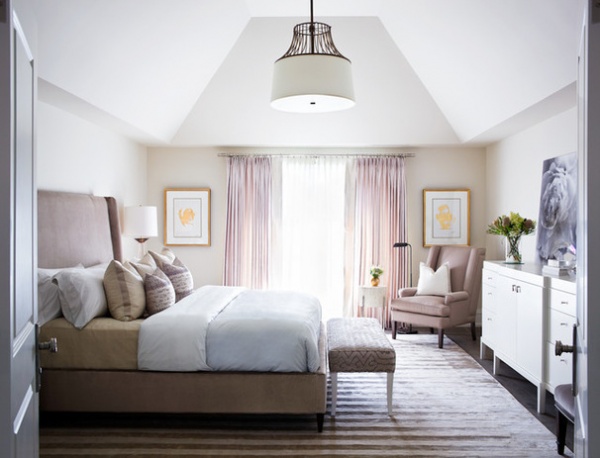 Transitional Bedroom by Elizabeth Metcalfe Interiors & Design Inc.