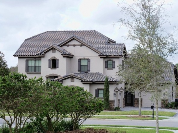 Mediterranean Exterior by Eagle Roofing Products