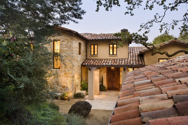 Mediterranean Exterior by SDG Architecture, Inc.