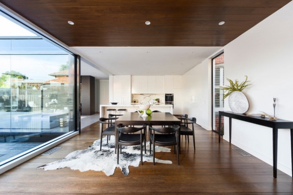 Traditional Dining Room by LSA Architects