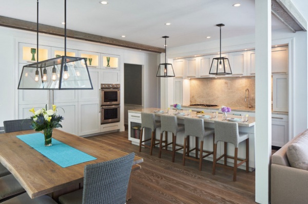 Transitional Dining Room by Alexander Butler | Design Services, LLC