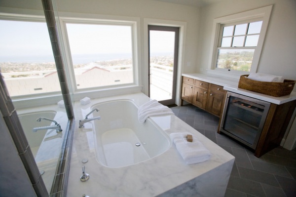 Traditional Bathroom by Andrea May Hunter/Gatherer