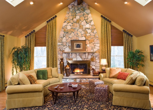 Traditional Living Room by Decorating Den Interiors - Susan Keefe, C.I.D.