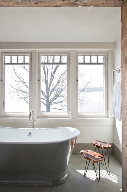 Beach Style Bathroom by Beinfield Architecture PC