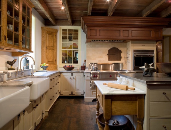 Traditional Kitchen by Peter Zimmerman Architects