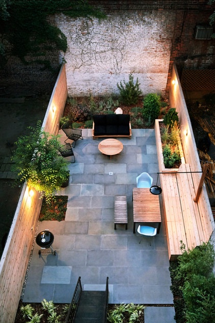 Contemporary Patio by New Eco Landscapes