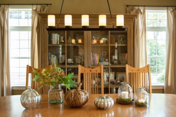 Farmhouse Dining Room by Adrienne DeRosa