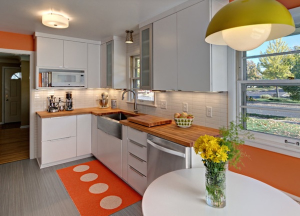 Midcentury Kitchen by Christine Nelson Design