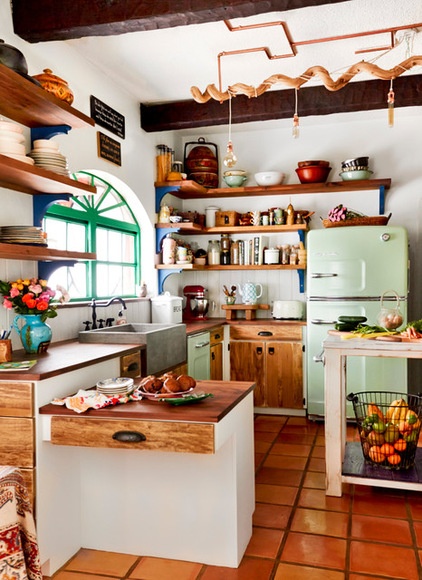 Eclectic Kitchen by Rikki Snyder