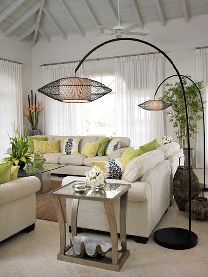 Contemporary Family Room by Jenny Blanc