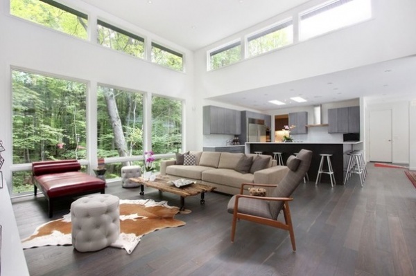 Contemporary Living Room by RS Design Studio