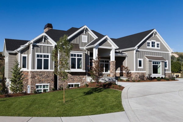 Craftsman Exterior by Sierra Homes Construction