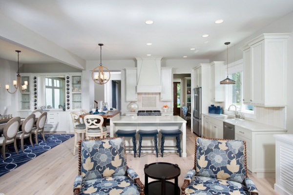 Beach Style Kitchen by Mike Schaap Builders