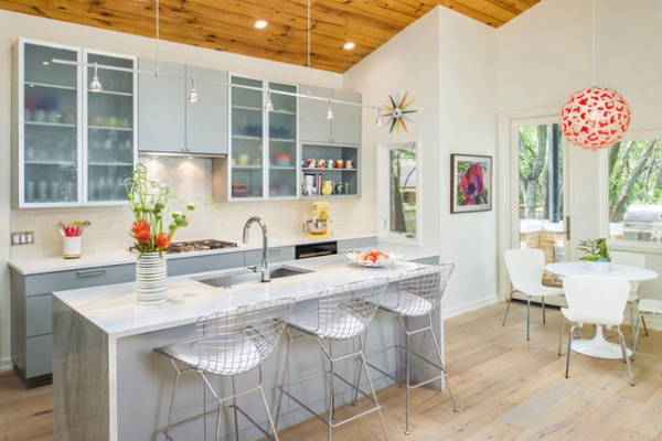 Midcentury Kitchen by Christen Ales Interior Design