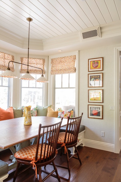 Traditional Dining Room by Alison Kandler Interior Design