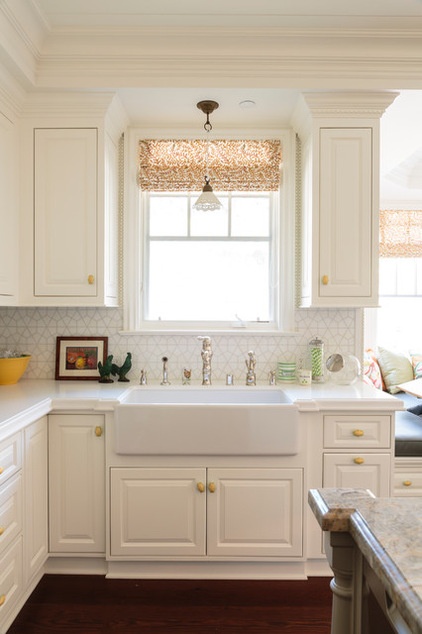 Traditional Kitchen by Alison Kandler Interior Design