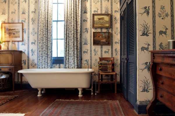 Traditional Bathroom by Kayla Stark