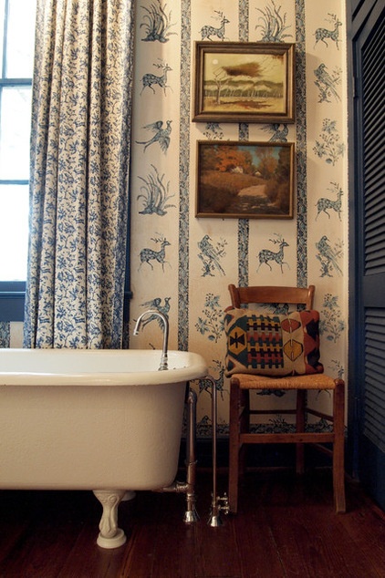 Traditional Bathroom by Kayla Stark