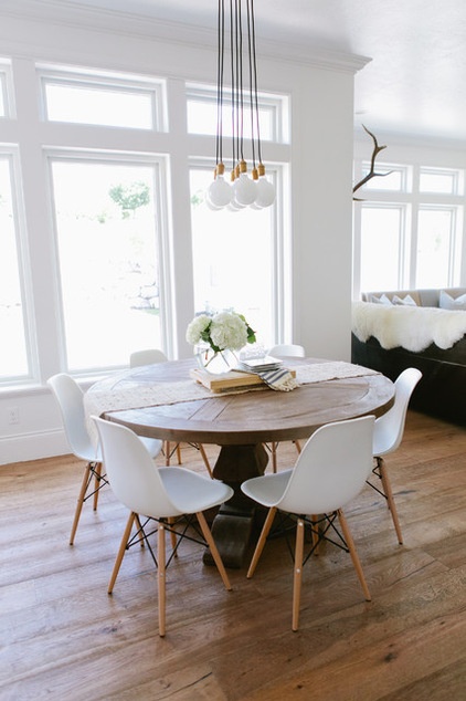 Farmhouse Dining Room by House of Jade Interiors