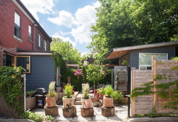 Eclectic Patio by Scott Norsworthy