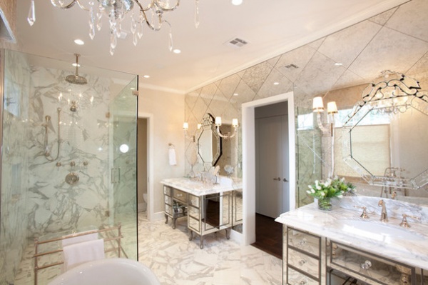 Contemporary Bathroom by Laura U, Inc.